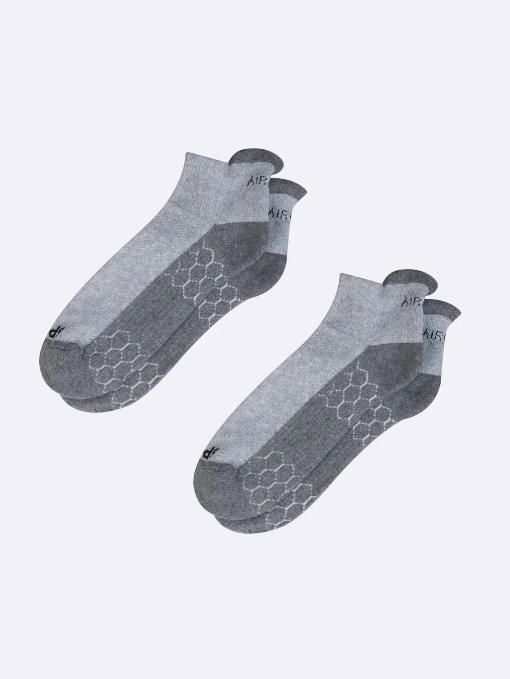 Set of three unisex compression sports socks suitable for men and women