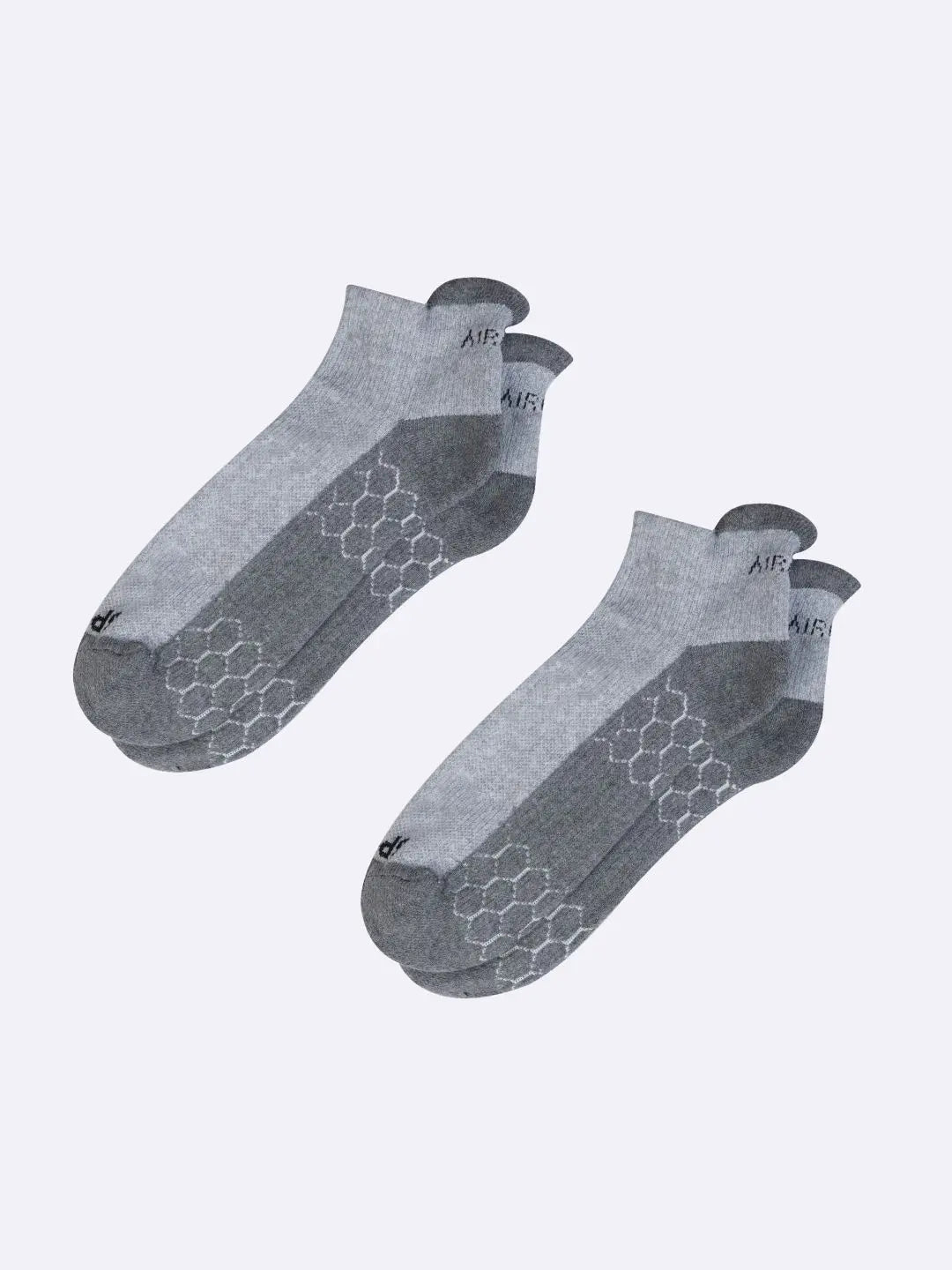Set of three unisex compression sports socks suitable for men and women