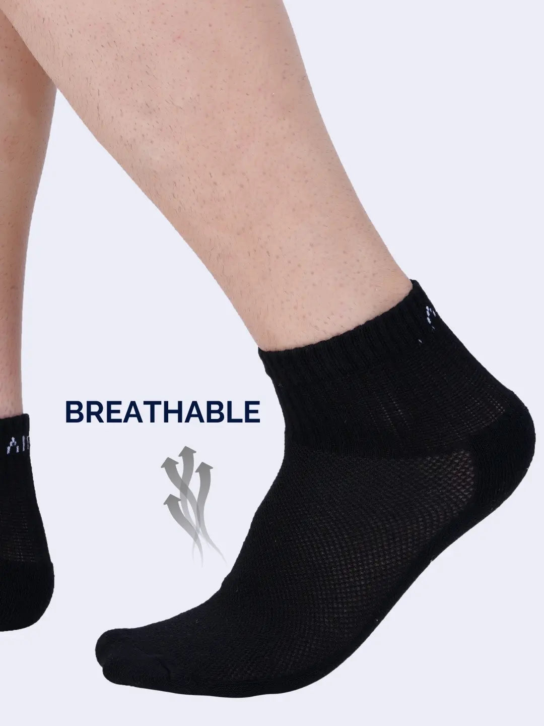 Comfortable high ankle socks designed for sports