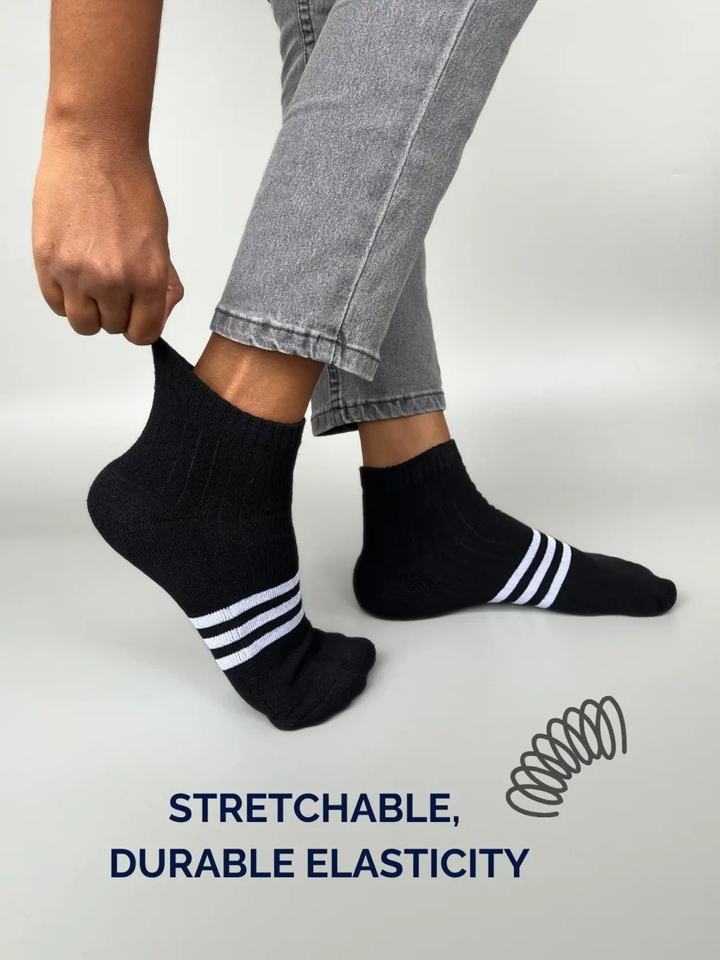 Ultra-soft low ankle socks designed for comfort and breathability