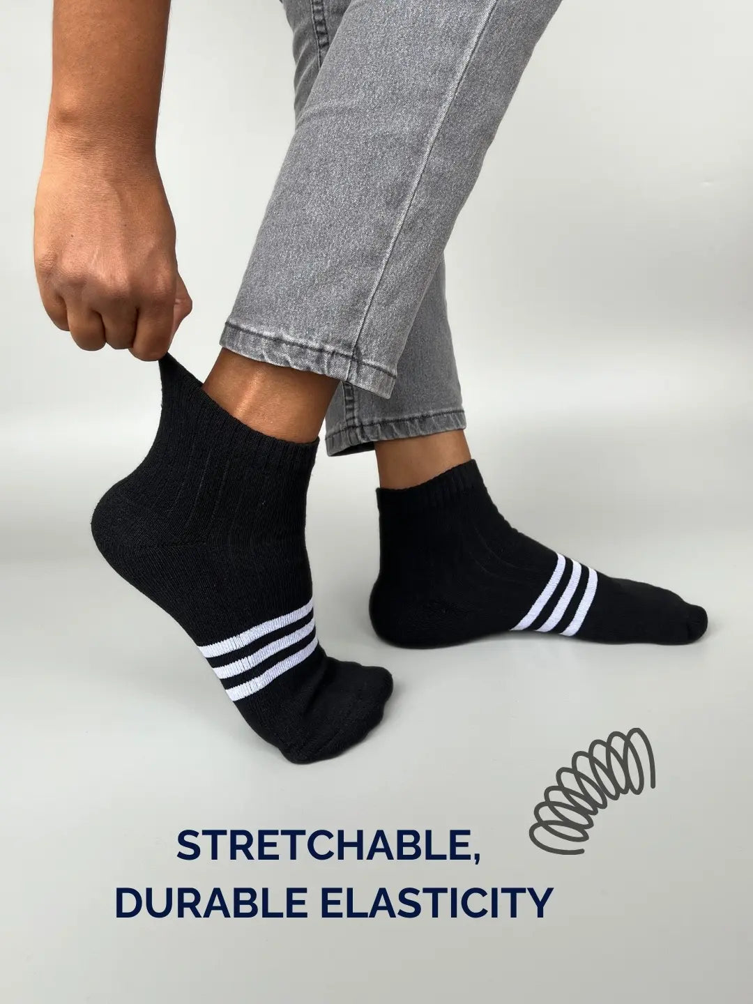 Ultra-soft low ankle socks designed for comfort and breathability