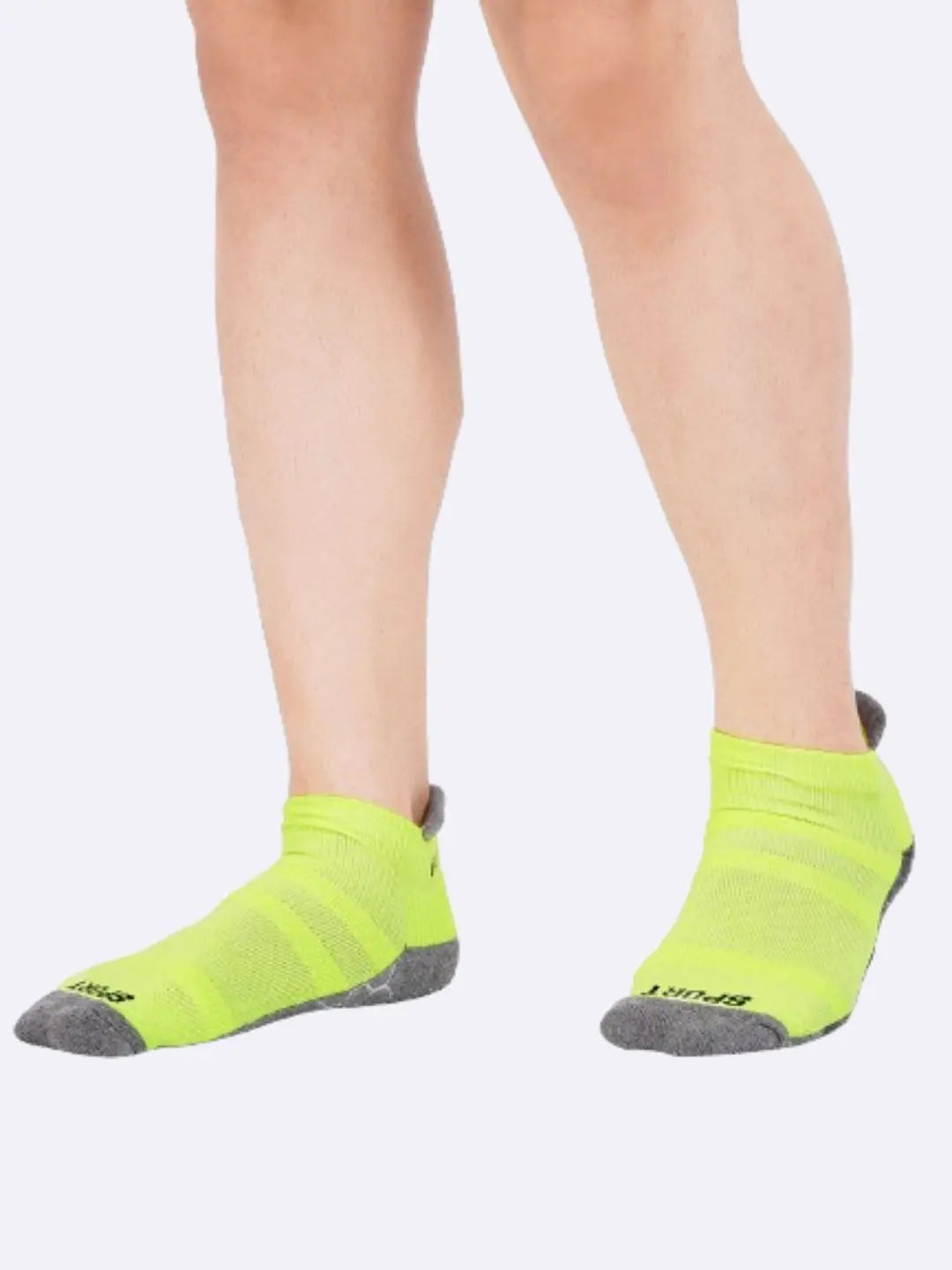 Sports socks neon green color cricket fo