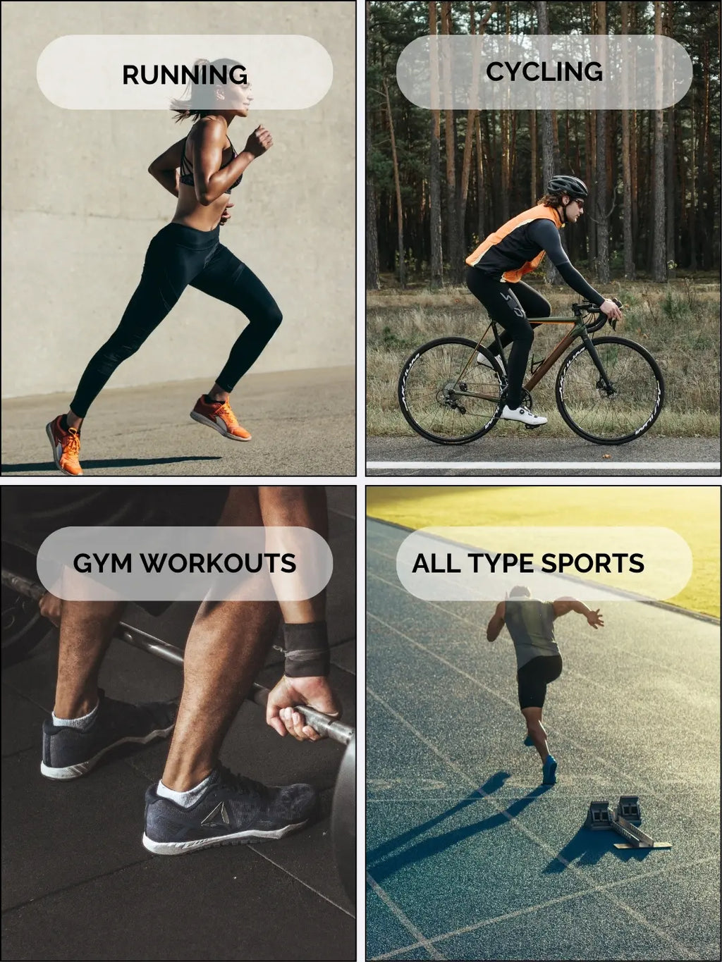 Athlete in breathable sports socks performing high-intensity training.