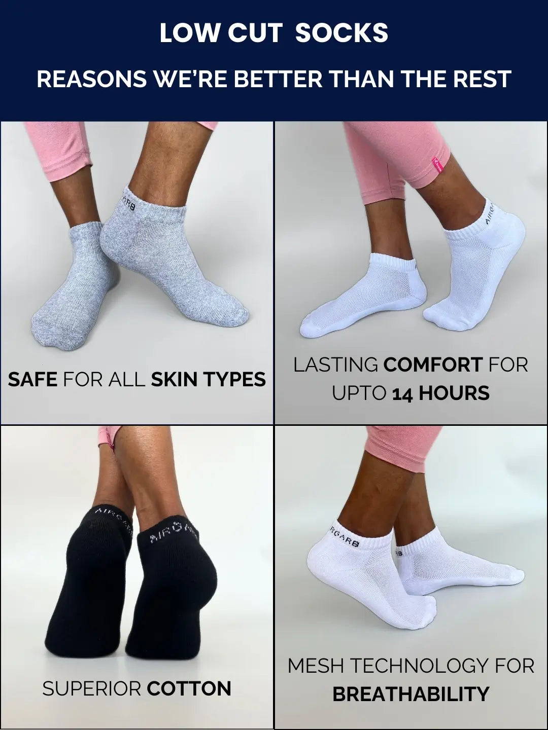  designed to keep your feet cool and comfortable with breathable