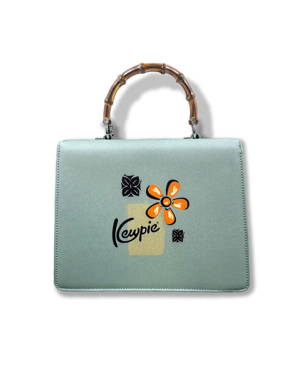 Kewpie® X TOBS Hula Bamboo Handle Purse SECOND-1
