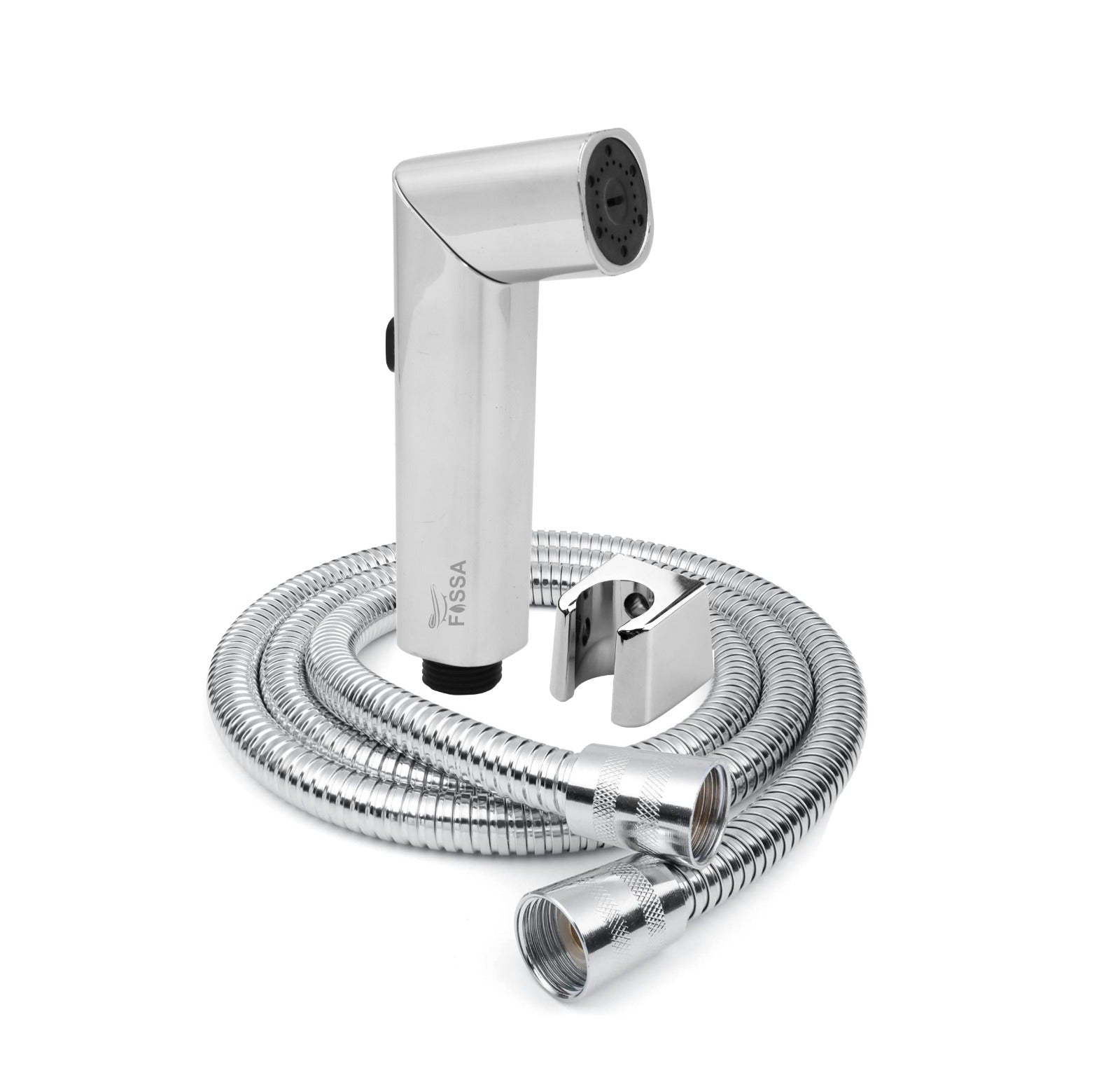 Fossa Dream Health Faucet Bidet Sprayer for Toilet, Handheld Sprayer Cloth Diaper Sprayer Set - ABS (Chrome Finish) | (With Hose Pipe & Hook)-0